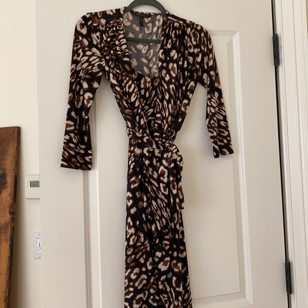 Animal print dress